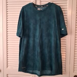 Russell Athletic Men's Teal Short Sleeve Tee